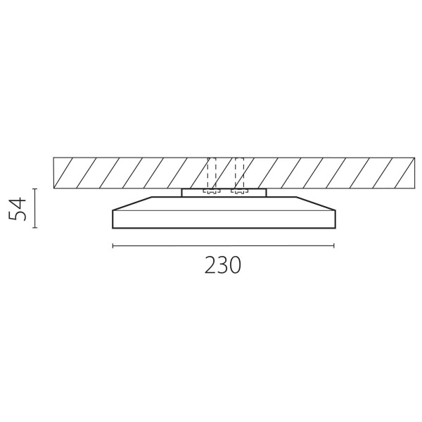 Светильник светодиодный настенно-потолочный Arco Eco Lightstar 225720
