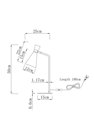 Настольная лампа Moderli Page V10996-T