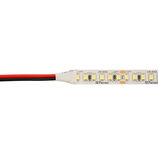 Светодиодная лента Feron 16W/m 180LED/m 2835SMD 6000К 30M LS502 53091