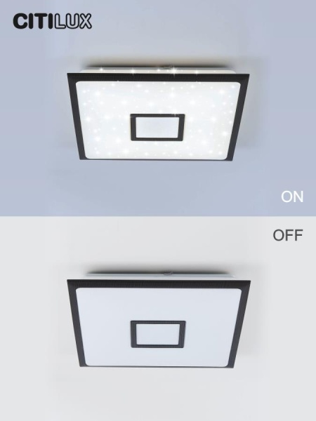 Потолочный светодиодный светильник Citilux Старлайт Смарт CL703AK55G