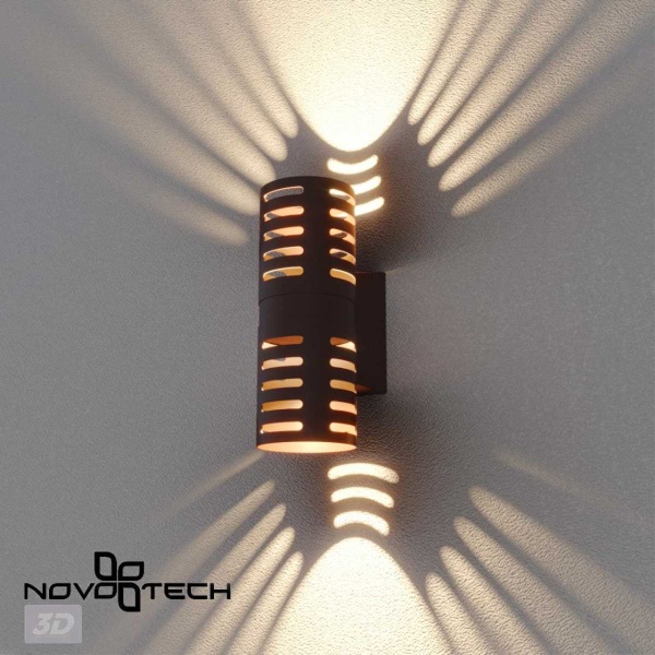 Уличный настенный светильник Novotech Netz Street 359539