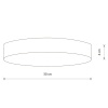 Потолочный cветильник Nowodvorski Lid Round Led Black 10418