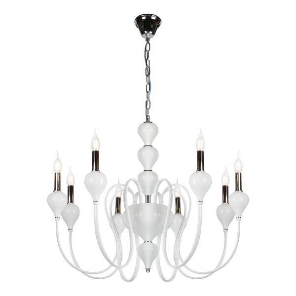 Подвесная люстра iLamp Lady 88003-8 WH