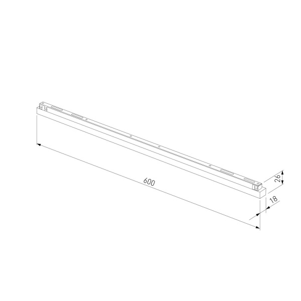 Трековый светильник 24W 3000K никель Elektrostandard 85527/01_система Лайн a072702