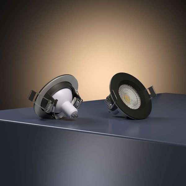 Точечный светильник Elektrostandard City 25060/01 GU10 черный IP44 a070141