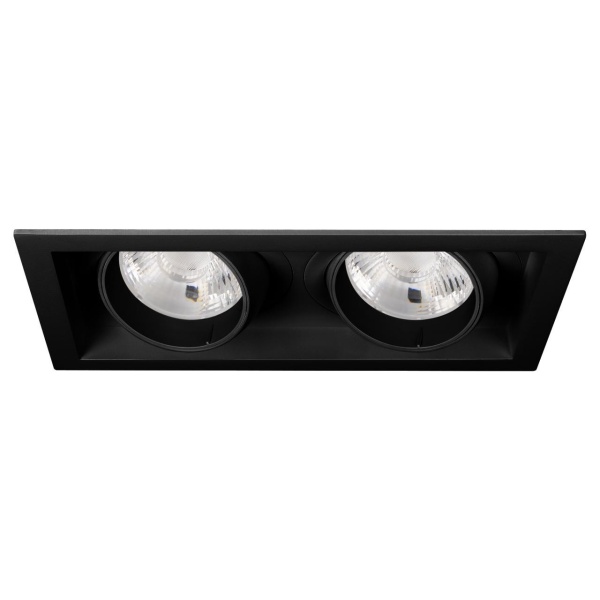 Светильник MS-VORTEX-BUILT-S250x140-2x30W Day4000 (BK-BK, 17 deg, 230V) Arlight 058444