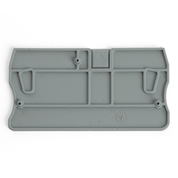 LD560-1-100 Торцевая заглушка для ЗНИ LD552 10 мм²  (JXB ST 10), серый STEKKER